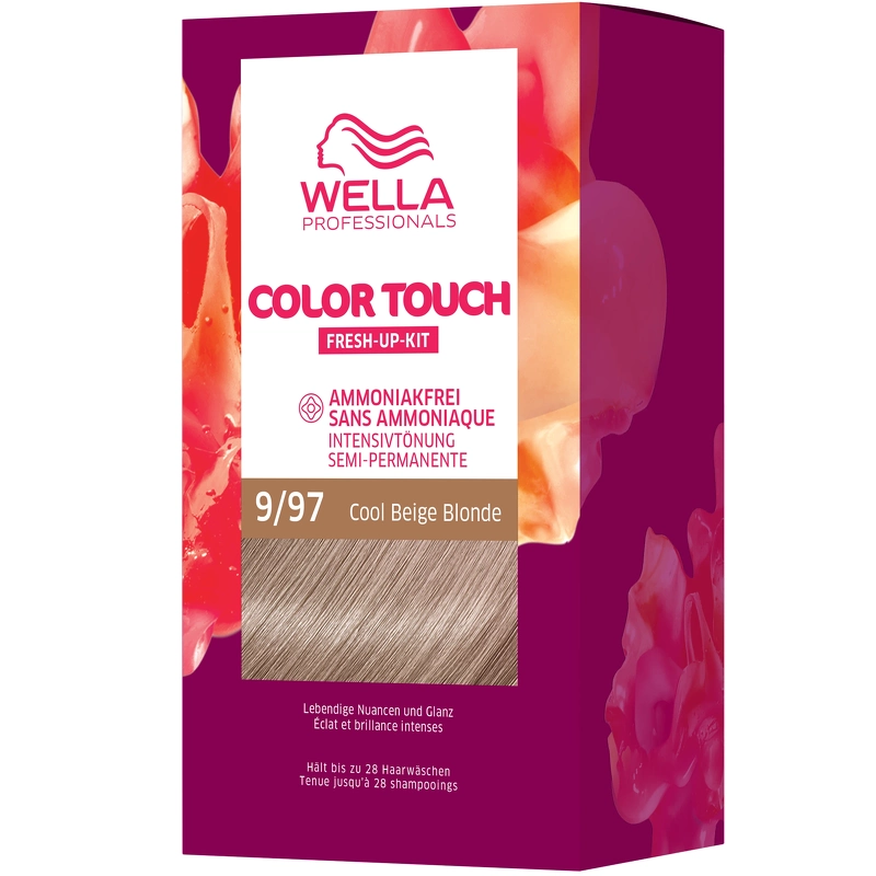 Se Wella Color Touch Rich Natural - 9/97 Cool Beige Blonde hos NiceHair.dk