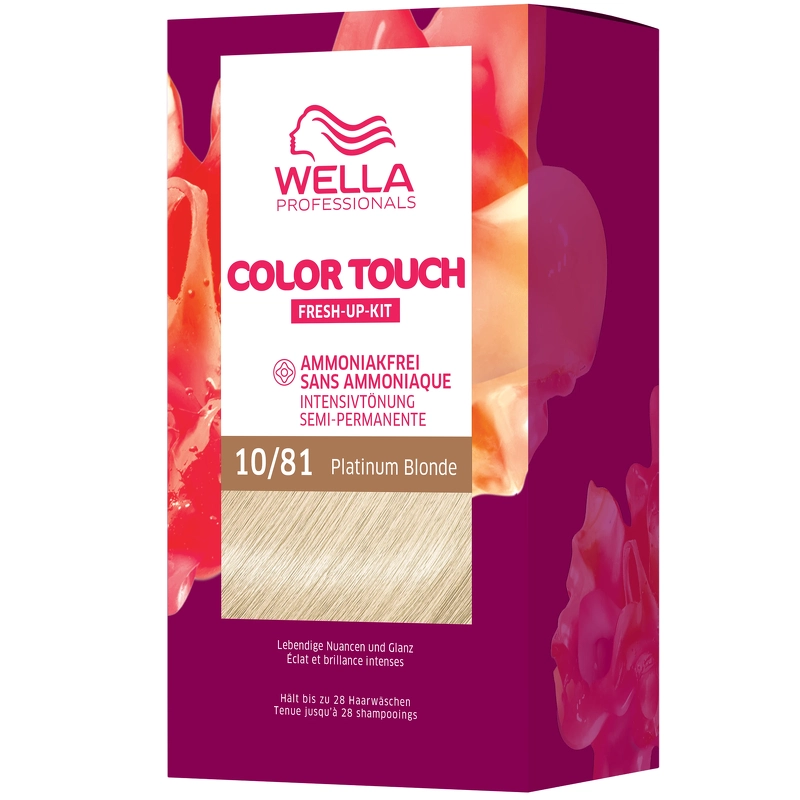 Se Wella Color Touch Rich Natural - 10/81 Platinum Blonde hos NiceHair.dk