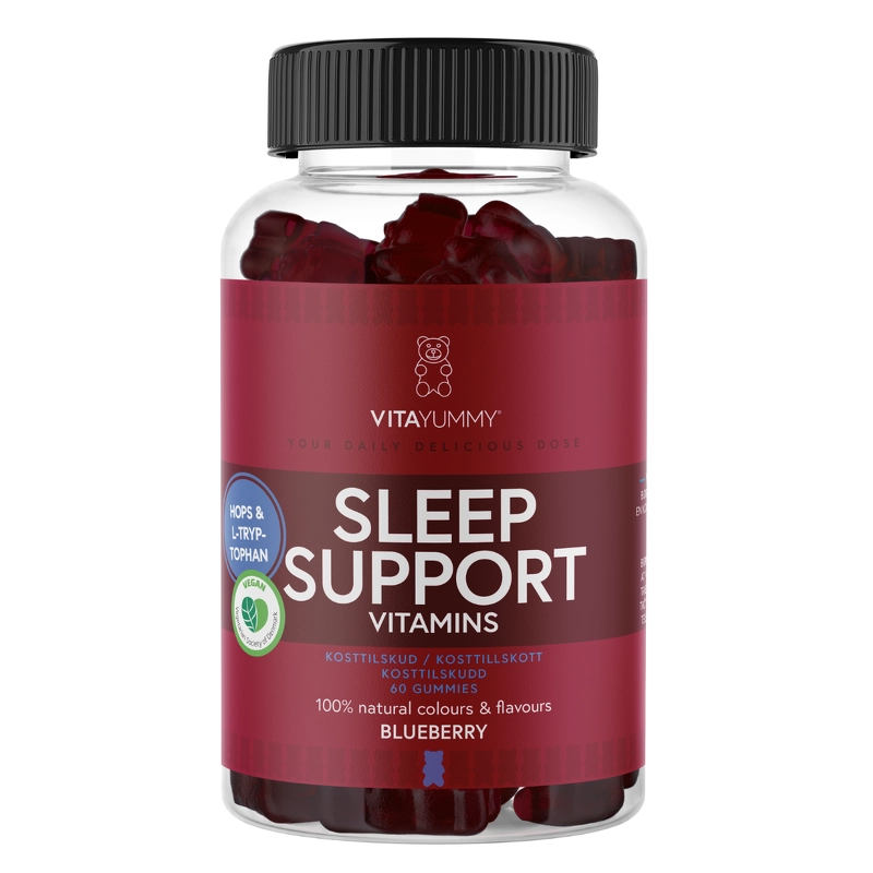 Se VitaYummy Sleep Support (60 stk) hos NiceHair.dk