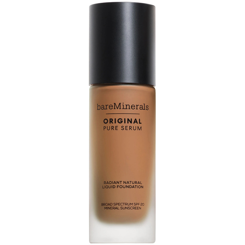 bareMinerals Original Pure Serum Radiant Liquid Foundation SPF 20 - 30 ml- 4.5 Medium Deep Neutral - 4.5 Medium Deep Neutral 30 ml - 4.5 Medium Deep Neutral