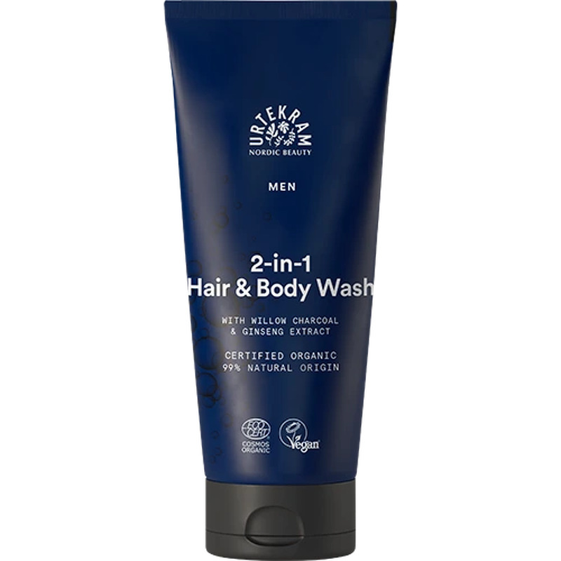 MEN 2-in-1 Hair & Body Wash - 200 ml - Urtekram