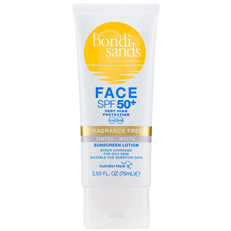Billede af Bondi Sands SPF 50+ Matte Tinted Face Lotion 75 ml