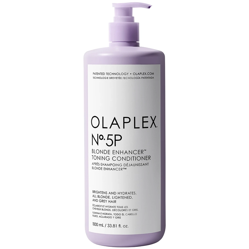 Se Olaplex NO. 5P Blonde Enhancer Toning Conditioner 1000 ml hos NiceHair.dk