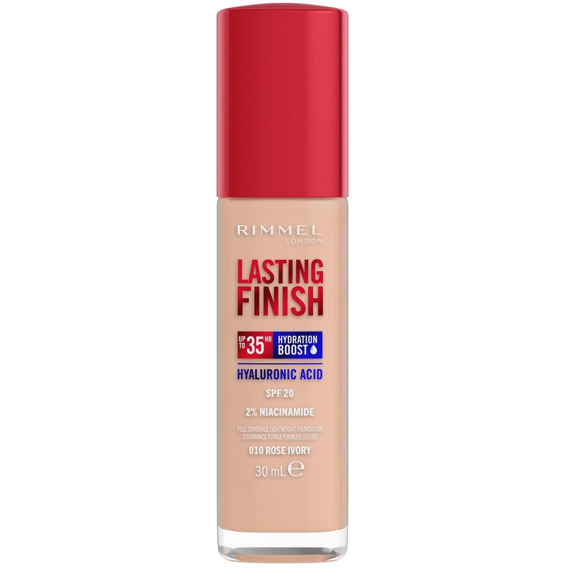 Rimmel Clean Lasting Finish Foundation 010 Rose Ivory 30ml