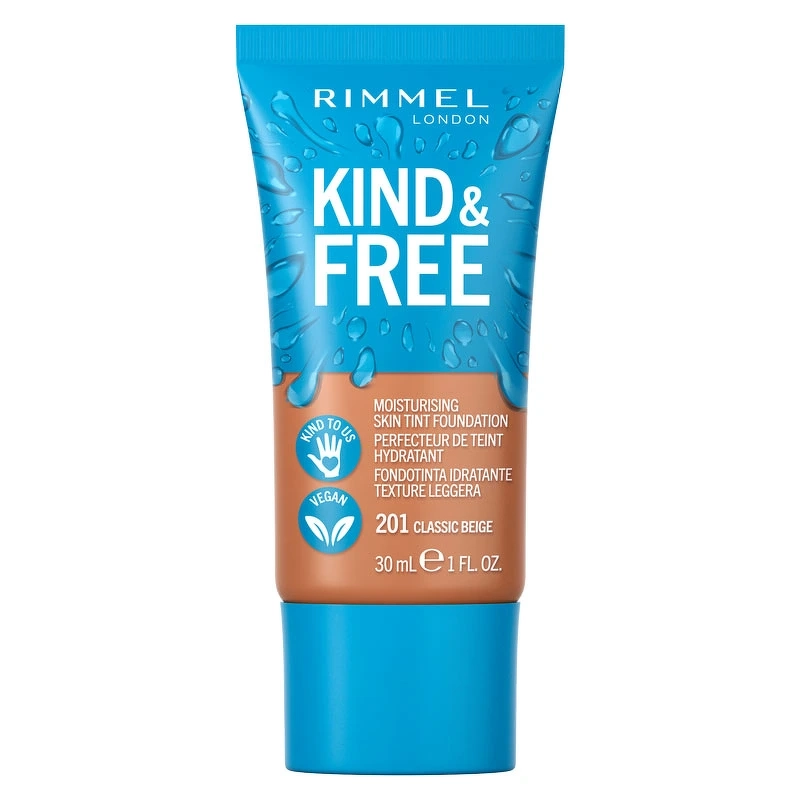 Billede af RIMMEL Kind & Free Skin Tint 30 ml - 201 Classic Beige
