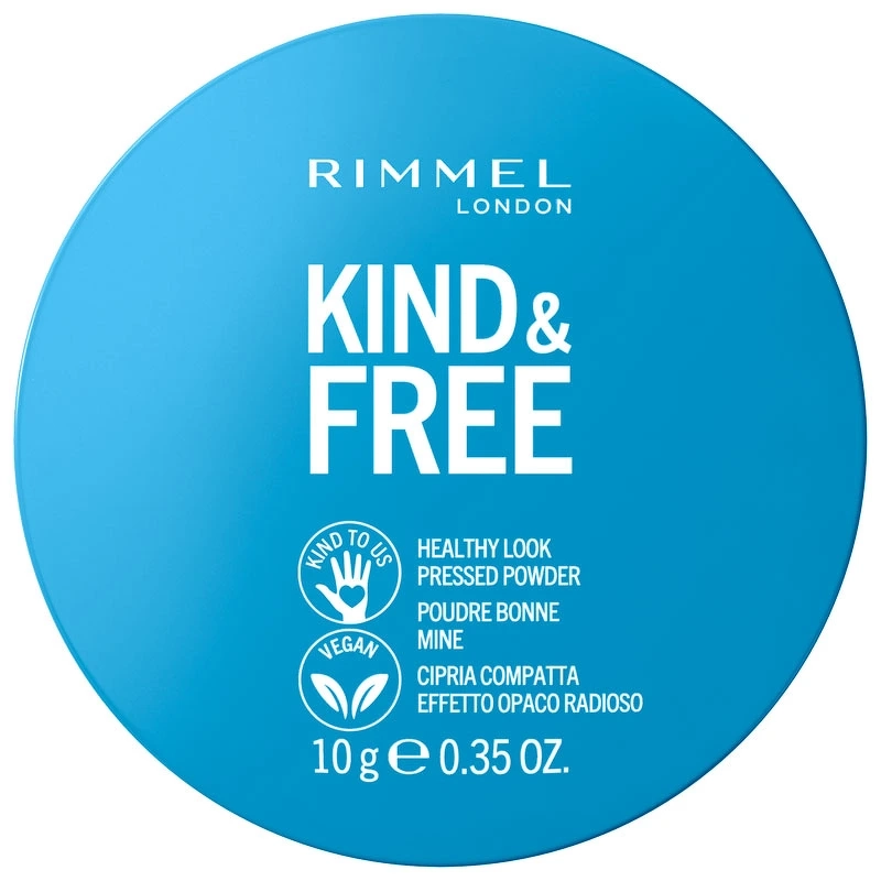 Se RIMMEL Kind & Free Pressed Powder 10 gr. - 10 Fair hos NiceHair.dk