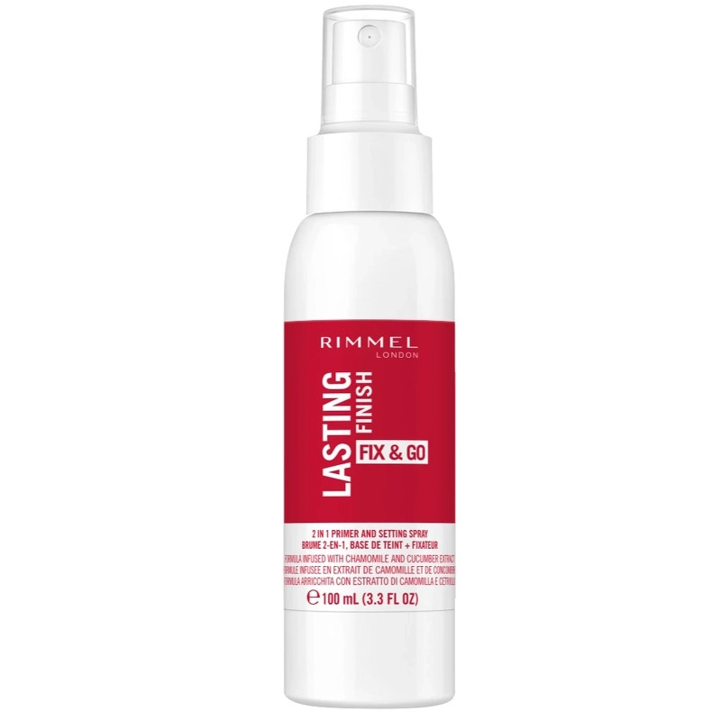 Rimmel Lasting Finish Insta Fix & Go 2 in 1 Primer & Setting Spray Fix & Go Primer & Setting Spray