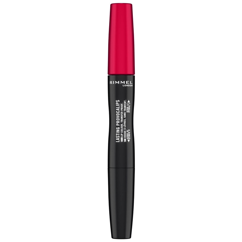 Se RIMMEL Provocalips 2,3 ml - 500 Kiss The Town Red hos NiceHair.dk