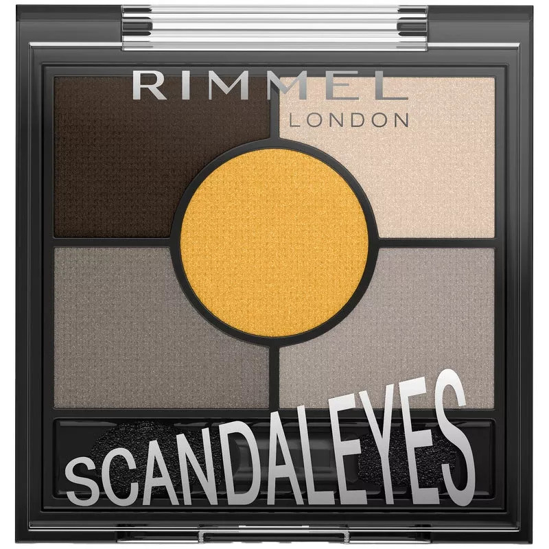 Rimmel London Scandaleyes 5 Pan Palette Eyeshadow 001 Golden Eye 3 g