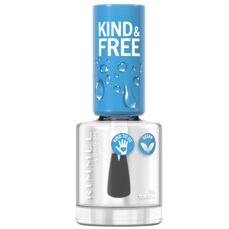 RIMMEL Kind & Free Clean Nail 8 ml - 150 Clear top coat thumbnail