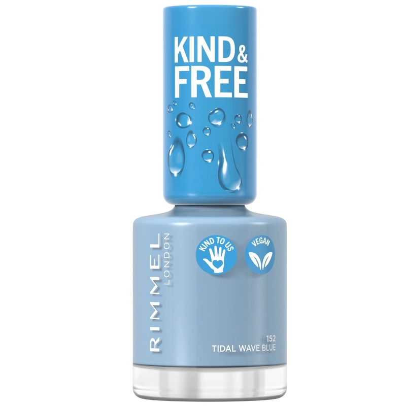 RIMMEL Kind & Free Clean Nail 8 ml - 152 Tidal Wave Blue thumbnail