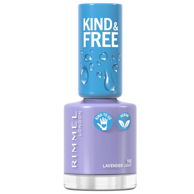 Rimmel - Kind & Free - Clean Nail Polish -153 Lavender Light