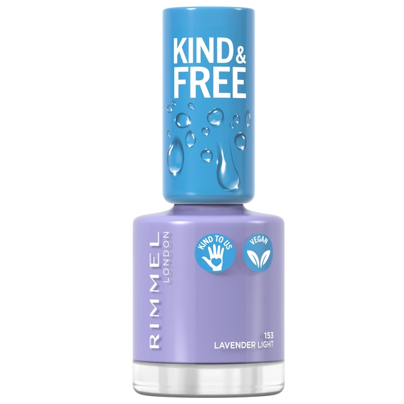 RIMMEL Kind & Free Clean Nail 8 ml - 153 Lavender Light thumbnail