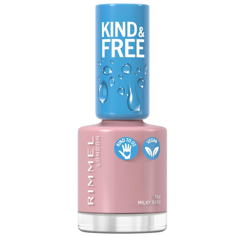 Rimmel London Kind & Free Clean Nail Polish 154 Pastel pink