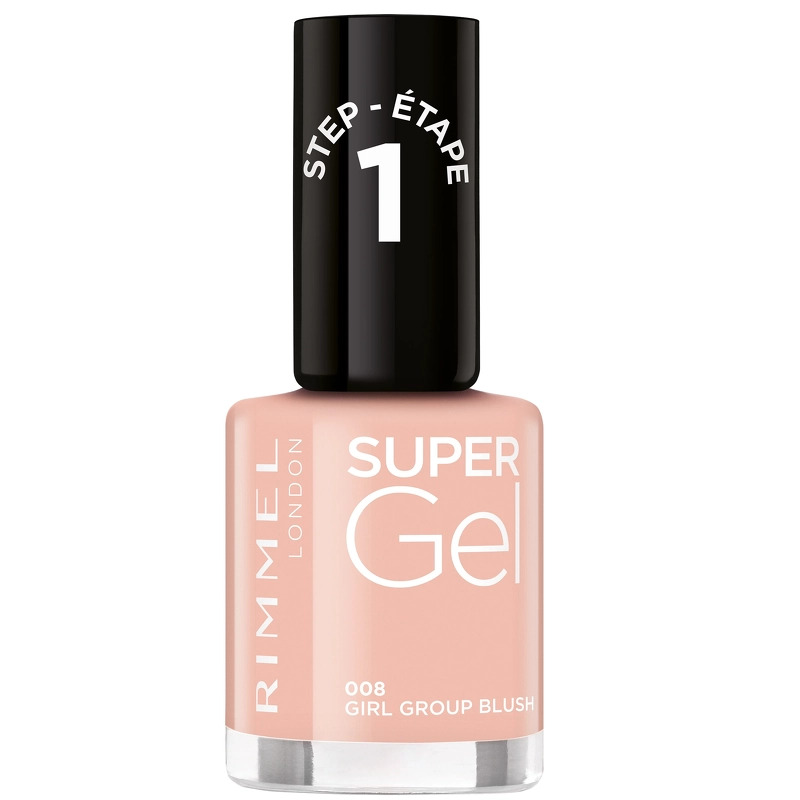 RIMMEL Super Gel Neglelak 12 ml - 008 Girl Group Blush
