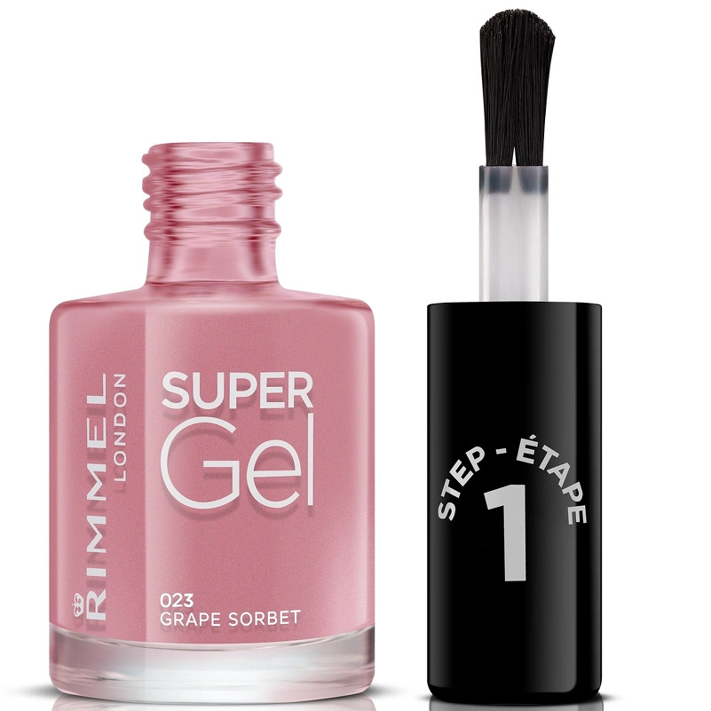 RIMMEL Super Gel Neglelak 12 ml - 023 Grape Sorbet