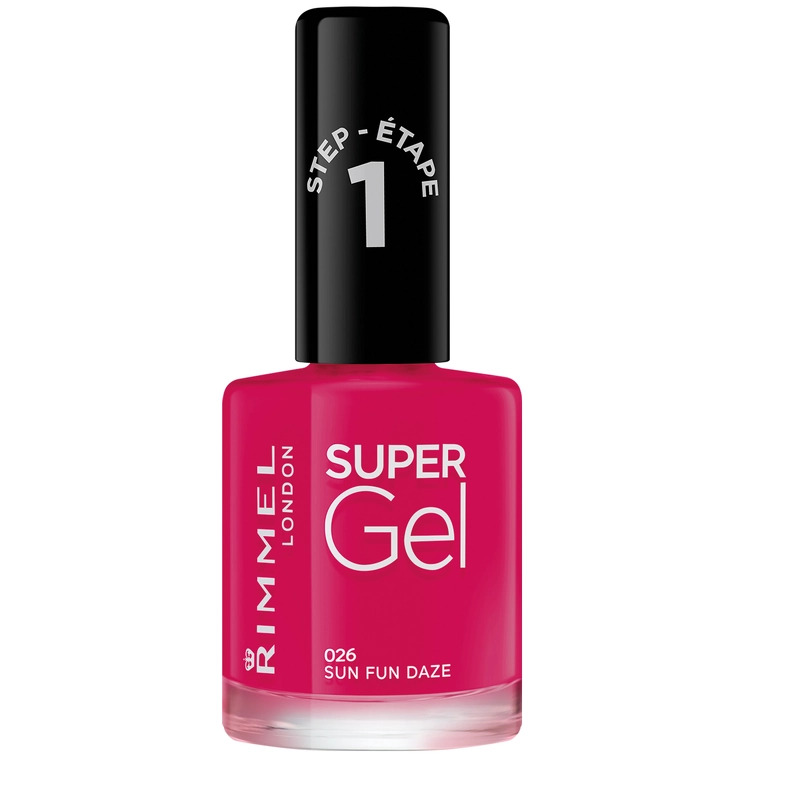 RIMMEL Super Gel Neglelak - 024 Red Ginger - 024 Red Ginger 12 ml - - 024 Red Ginger