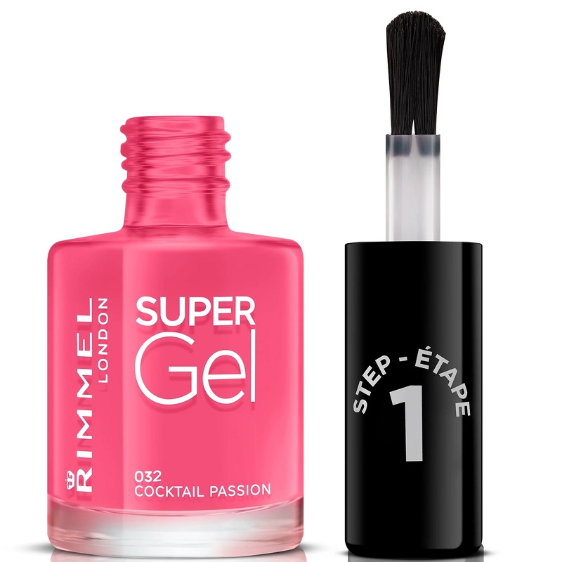 RIMMEL Super Gel Neglelak 12 ml - 032 Cocktail Passion