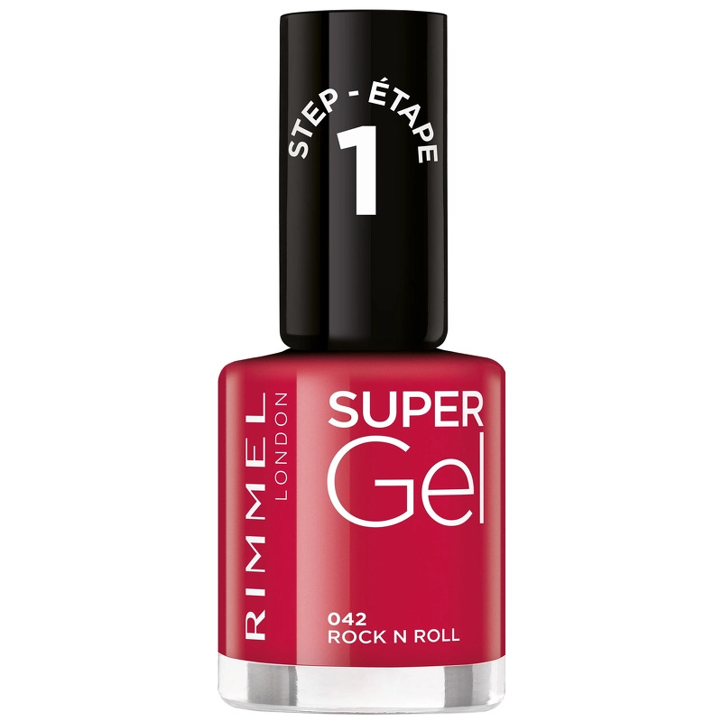 RIMMEL Super Gel Neglelak 12 ml - 042 Rock N Roll