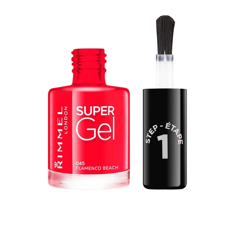 RIMMEL Super Gel Neglelak 12 ml - 045 Flamenco Beach