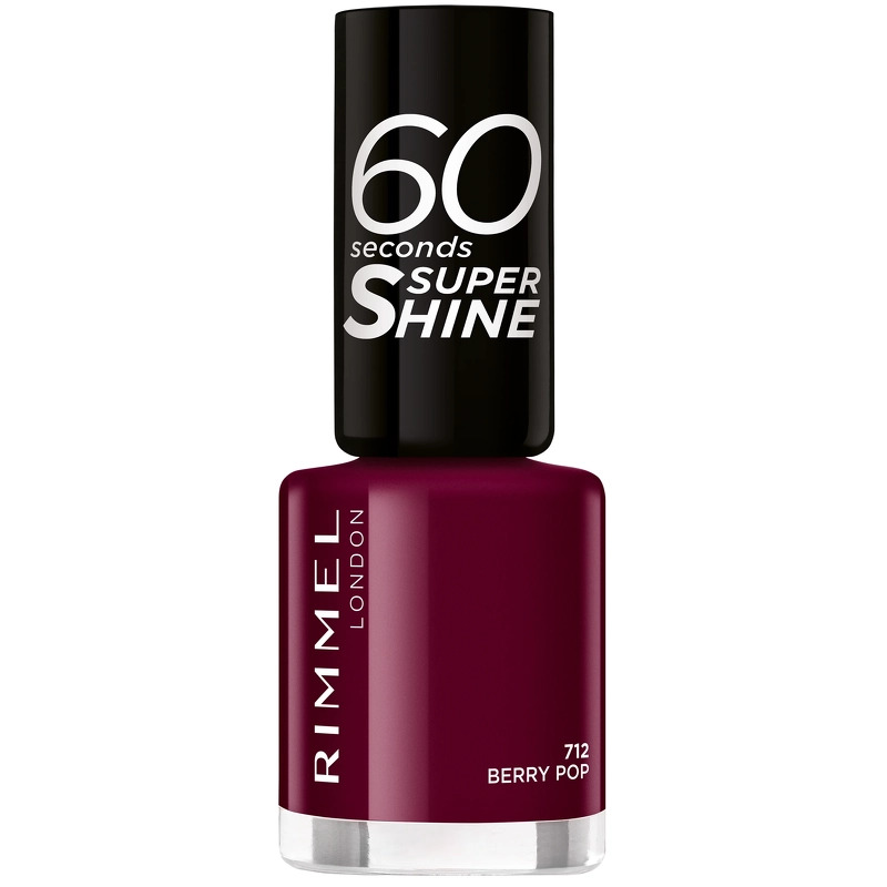 RIMMEL 60 Seconds Neglelak 8 ml - 712 Berry Pop