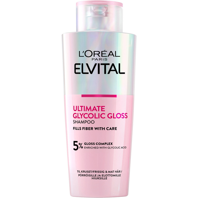 Loreal Paris Elvital Glycolic Gloss Ultimate Shampoo For Dull Hair 200 ml