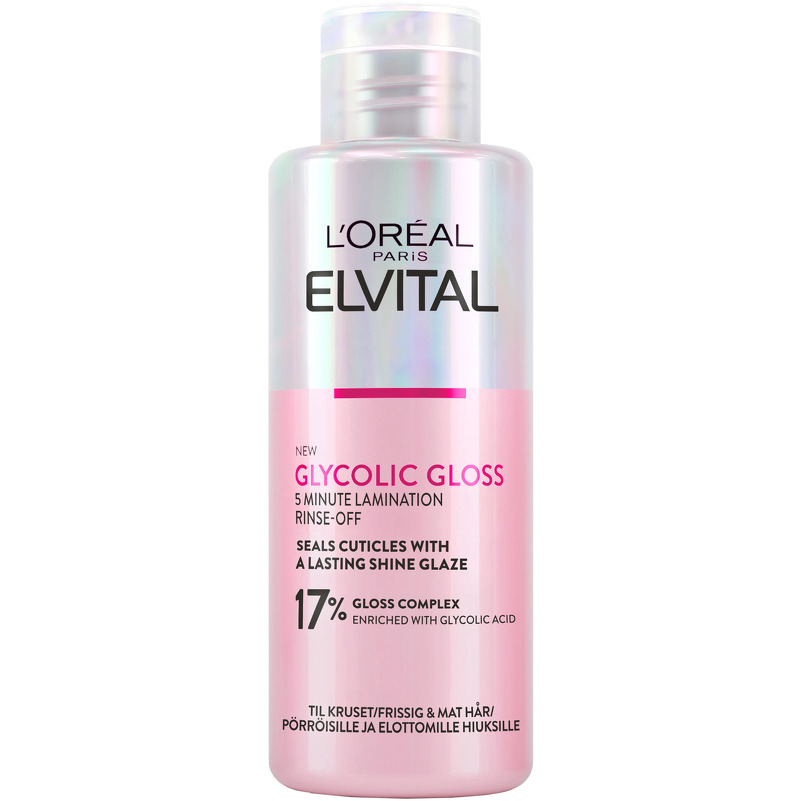 L'Oréal Paris Glossy Hair Starter Set Shampoo 200 Ml, Conditioner 150 ml & Lamination Rinse 200 ml - 550 ml