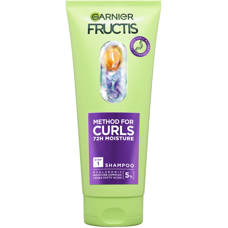 Garnier Fructis Method for Curls Moisturizing Shampoo for Curly H