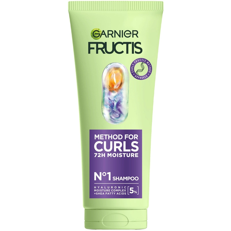 Se Garnier Fructis Method For Curls No 1 Shampoo 200 ml hos NiceHair.dk