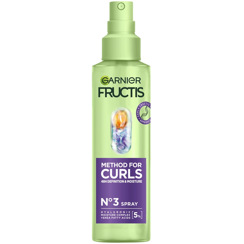 Se Garnier Fructis Method For Curls No 3 Leave-In Spray 150 ml hos NiceHair.dk
