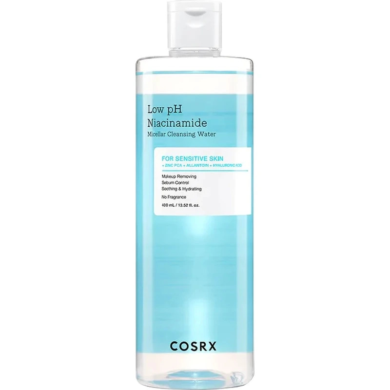 Cosrx Low pH Niacinamide Micellar Cleansing Water (Stop Beauty Waste) 400 ml