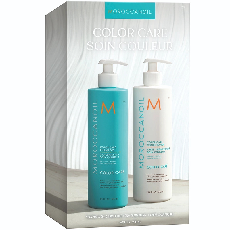 Billede af Moroccanoil Duo Box Color Care Shampoo + Conditioner 500 ml (Limited Edition)