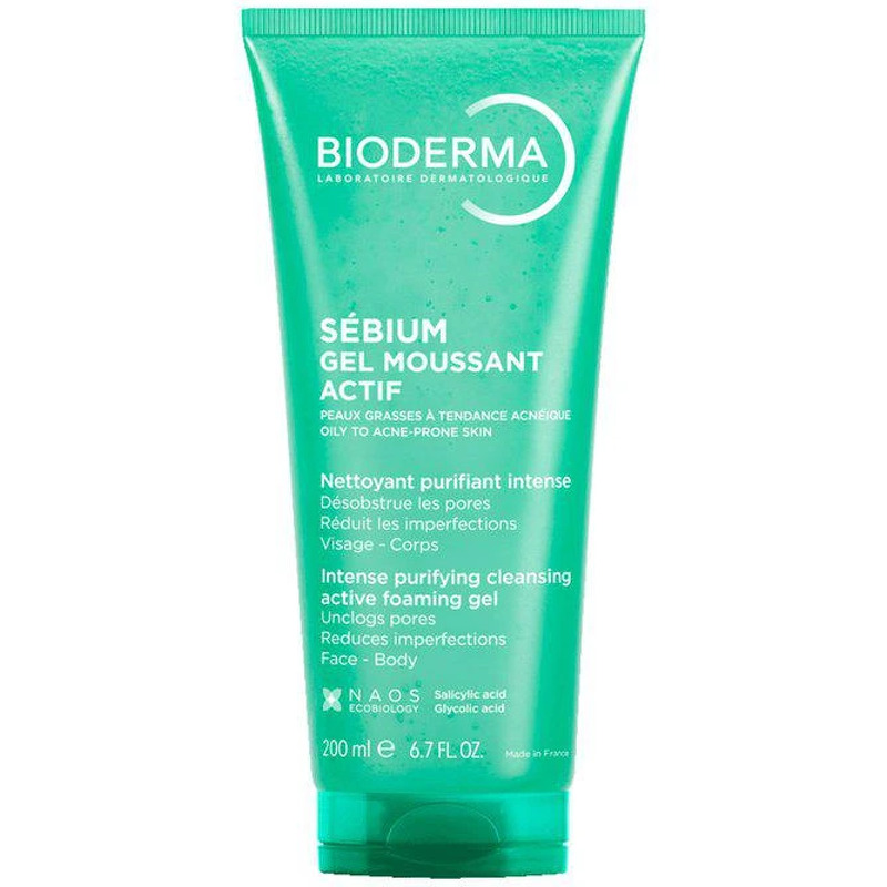 Bioderma Sébium Gel moussant actif 200 ml