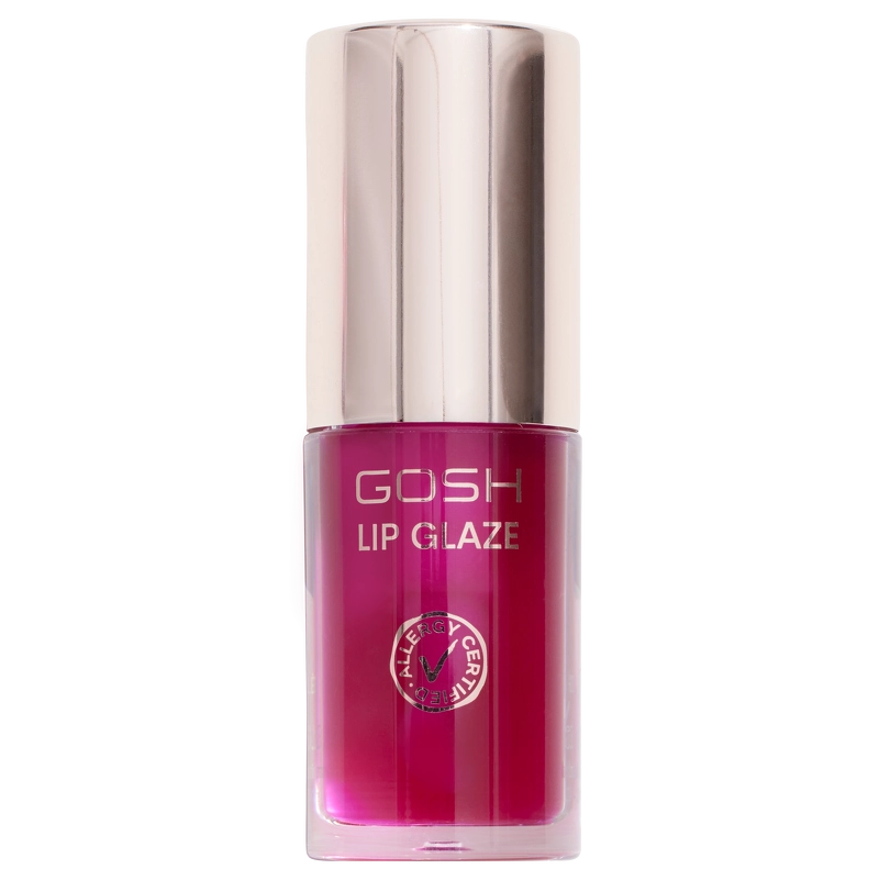 Se GOSH Lip Glaze 5,5 ml - 002 Wild Berry hos NiceHair.dk