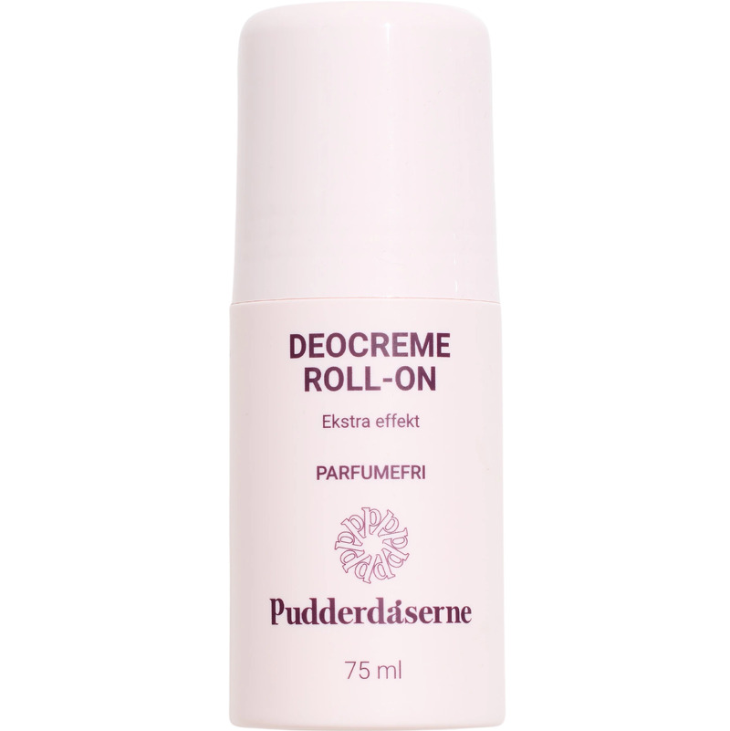 PUDDERDÅSERNE Deocreme Roll-On Parfumefri 75 ml