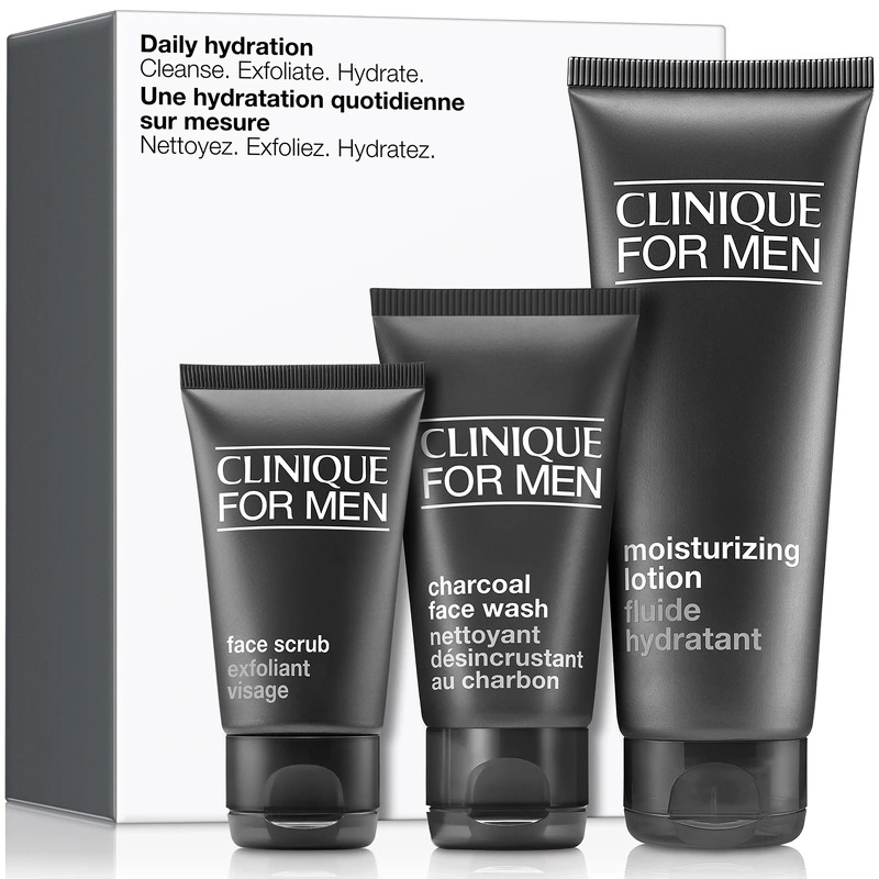 Se Clinique For Men Set Dryness Concern (Limited Edition) hos NiceHair.dk