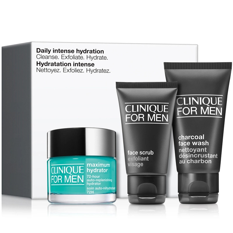Se Clinique For Men Set Extra Dryness Concern (Limited Edition) hos NiceHair.dk