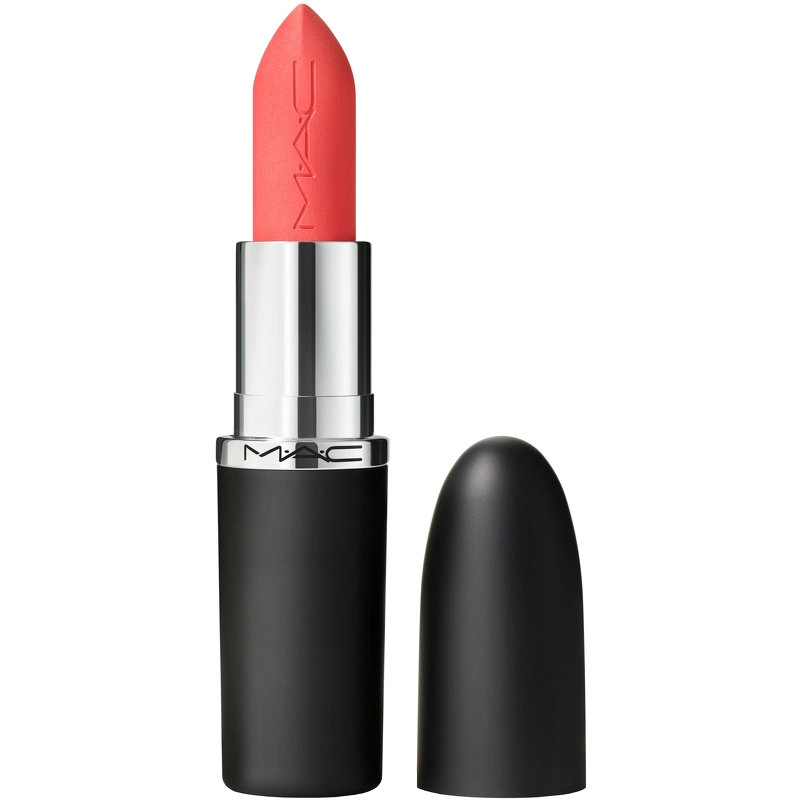 Se MAC Macximal Silky Matte Lipstick 3,5 gr. - Flamingo hos NiceHair.dk
