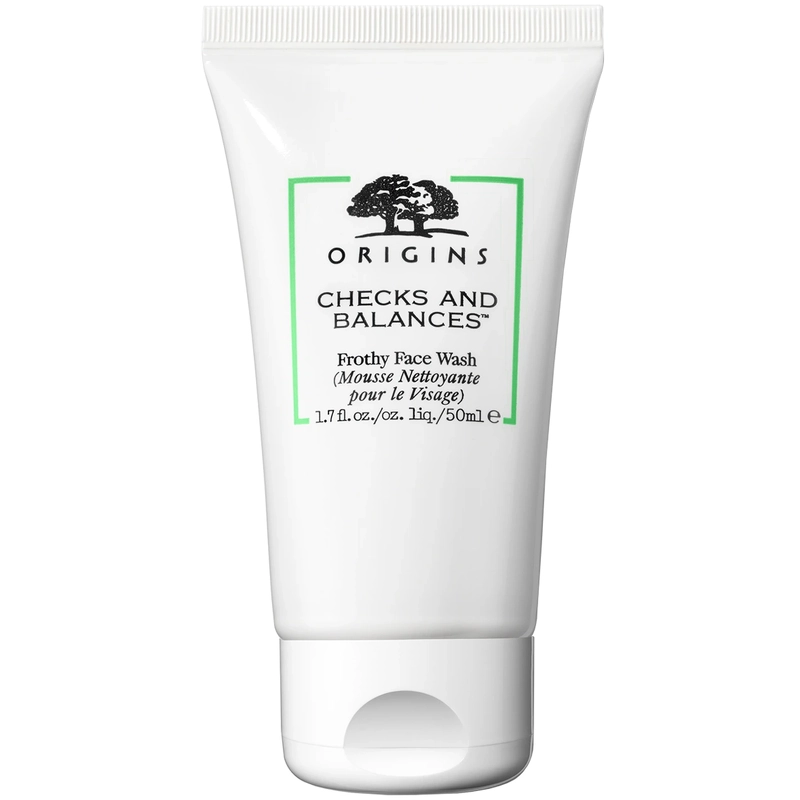 Se Origins Checks And Balances Frothy Face Wash Travel Size Cleanser 50 ml hos NiceHair.dk