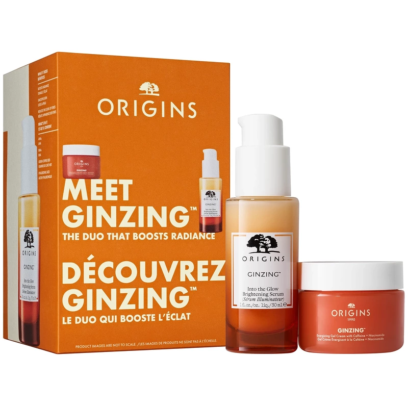 Se Origins Meet Ginzing - The Duo That Boosts Radiance (Limited Edition) hos NiceHair.dk