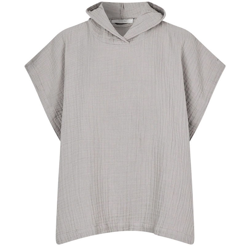 Lille Kanin Poncho Muslin 3-6 Years - Brown Smoke - 3-6 Years - Brown Smoke 1 pieces - 3-6 Years - Brown Smoke