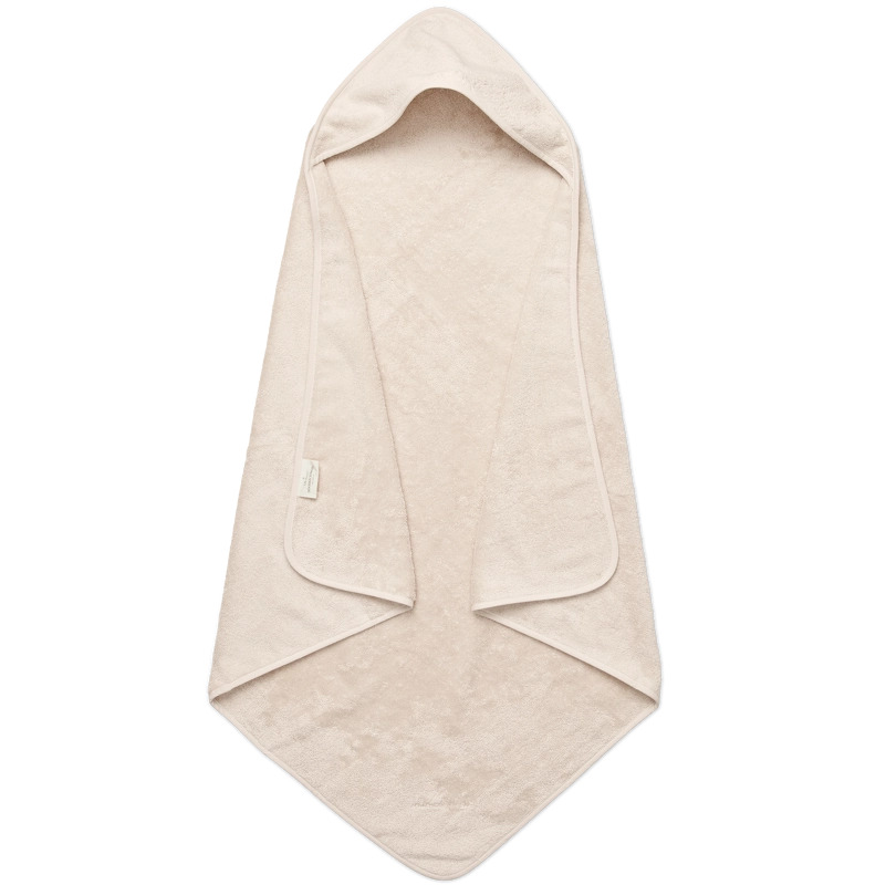 Lille Kanin Hooded Towel Terry 70x70 cm - Vanilla Ice - 70x70 cm - Vanilla Ice 1 pieces - 70x70 cm - Vanilla Ice