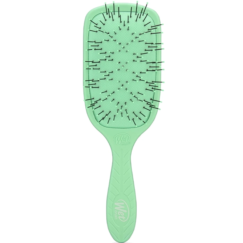Se Wet Brush Go Green Thick Hair Paddle Detangler - Green hos NiceHair.dk
