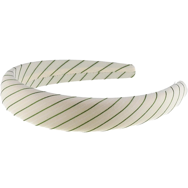 7: By Stær STINNA Hairband - White/Green