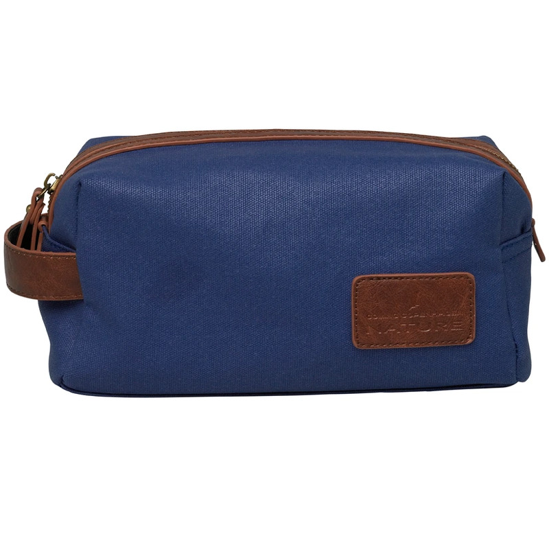 Coming Copenhagen Morgan Toiletry Bag For Men - Skydiver Blue