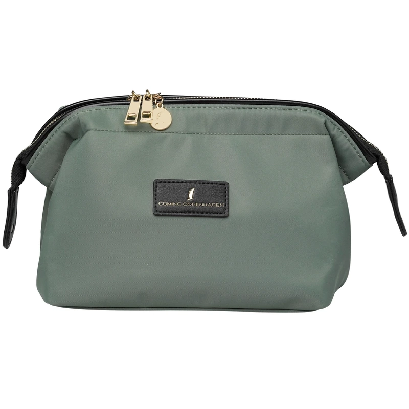 Se Coming Copenhagen Mia Cosmetic Bag Medium - Chinois Green (Limited Edition) hos NiceHair.dk