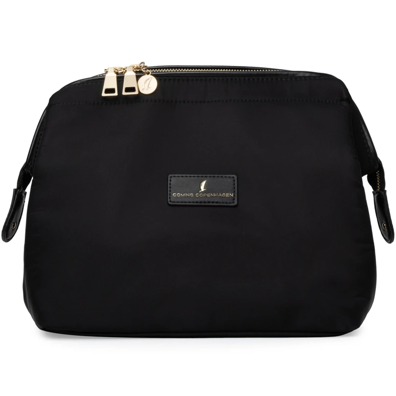 Coming Copenhagen Mia Toiletry Bag Large - Caviar sort
