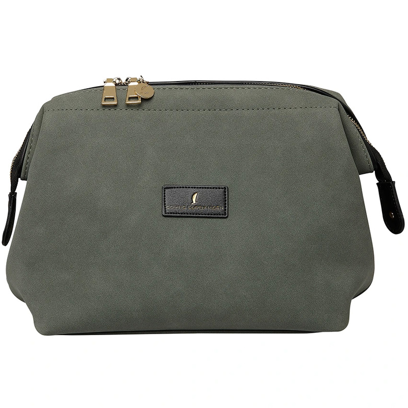Coming Copenhagen Mia Toiletry Bag Large - Dusty Olive