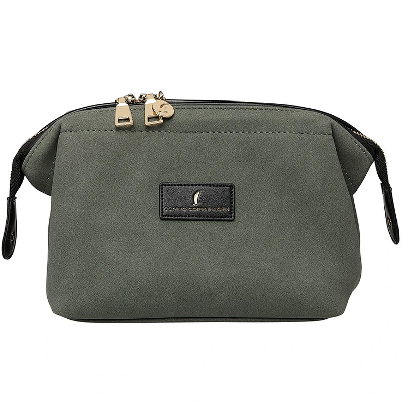 Coming Copenhagen Mia Cosmetic Bag Medium - Dusty Olive