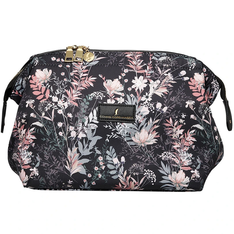 Coming Copenhagen Mia Toiletry Bag Large - Blush Flowerfield
